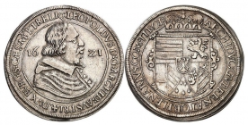 Österreich - Haus Habsburg - 1621 Hall - Erzherzog Leopold V. (1619-1632) - Reichstaler - vz
