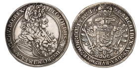 Österreich - Haus Habsburg - 1695 KB - Kremnitz - Leopold I. (1657-1705) - Reichstaler - f.vz