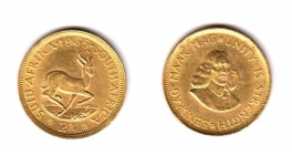 Südafrika - 1965 - Jan von Riebeeck - 2 Rand - unc