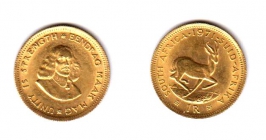 Südafrika - 1971 - Jan von Riebeeck - 1 Rand - unc