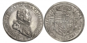 Österreich - Haus Habsburg - 1617 Ensisheim - Erzherzog Maximilian (1612-1618) - Taler - vz