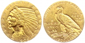 USA - 1909 D - Indian Head - 5 Dollars - vz