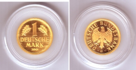 Bundesrepublik - 2001 G - Goldmark - st