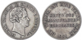 Preussen - 1831 A - König Friedrich Wihelm III. (1797-1840) - Ausbeutetaler - ss-vz