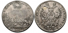 Nürnberg, Stadt - 1765 SR - Konventionstaler mit Laubrand - ss+