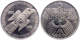 BRD - J -388 - 1952 D - Germanisches Museum - 5 Mark - f.st