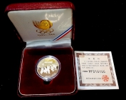 Korea - 1986 - Olympische Spiele 1988 in Seoul - Bauerntanz - 25000 Won - PP in Box