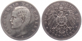Bayern - J 46 - 1903 D - König Otto (1886 - 1913) - 5 Mark - ss
