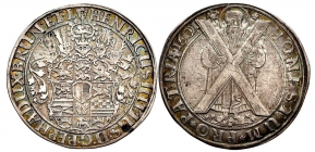 Braunschweig-Wolfenbüttel - 1601 - Heinrich Julius (1589-1613) - Ausbeutetaler der Grube St. Andreas - vz