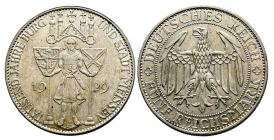 Weimarer Republik - J 339 - 1929 F - Meissen - 5 Reichsmark - vz