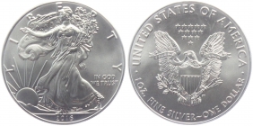 USA - 2016 - Silber Eagle - 1 Dollar - 1 Unze - st