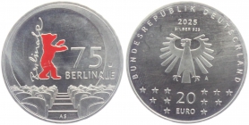 BRD - 2025 A - 75. Berlinale - Filmfestival - 20 Euro - bfr.