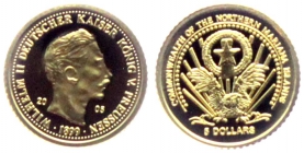 Marianen - 2005 - Kaiser Wilhelm II. von Preussen - 5 Dollars - PP