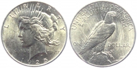 USA - 1925 - Peace Dollar - Philadelphia - 1 Dollar - st