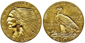 USA - 1927 - Indian Head - Quarter Eagel - 2,5 Dollars - vz
