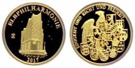 BRD - 2017 - Elbphilharmonie Hamburg - Medaille - PP