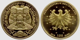 BRD - 2018 A - UNESCO Welterbe - Brühl - 100 Euro - st/BU in Box
