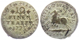 Braunschweig-Wolfenbüttel - 1779 IDB - Karl I. (1735-1780) - 1/12 Taler - ss-vz