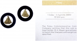 Palau - o.J. - Segelschiff - 1 Dollar - PP
