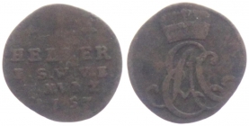 Sachsen-Weimar-Eisenach - 1757 - Ernst August Constantin (1756-1759) - 1 Heller - s