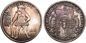 Braunschweig-Lüneburg-Calenberg-Hannover - 1709 RB - Georg Ludwig (1698-1714) - Wilder Mann - Taler - f.vz