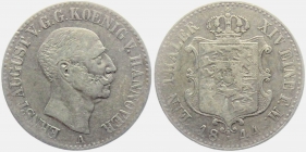 Hannover - 1844 A - Ernst August (1837-1851) - Taler - ss