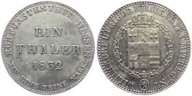 Hessen-Kassel - 1832 - Wilhelm II. & Kronprinz Friedrich Wilhelm als Mitregent  (1831-1847) - Taler f.vz