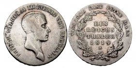 Preussen - 1814 A - Friedrich Wilhelm III. (1797-1840) - Taler - ss-vz