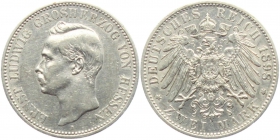 Hessen - J 72 - 1898 A - Ernst Ludwig (1892 - 1918) - 2 Mark - f.vz