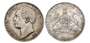 Württemberg - 1859 - Wilhelm I. (1816-1864) - Taler - vz