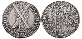 Braunschweig-Lüneburg-Celle - 1624 HP - Bischof Christian von Minden (1611-1633) - Taler - vz ber.