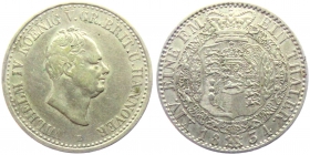 Braunschweig-Calenberg-Hannover - 1834 B - Wilhelm IV. (1830-1837) - Taler - ss