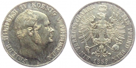 Preussen - 1859 A- Friedrich Wilhelm IV. (1840-1861) - Vereinstaler - vz