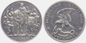 Preussen - J 109 - 1913 - Wilhelm II. (1888-1918) - der König rief... - 2 Mark - ss+