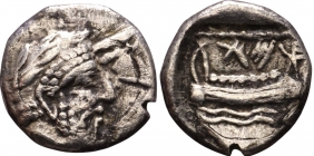 Phönizien - Arados - 4. Jh. BC - Sidon in der Zeit von Arados (380-351 v. Chr/ BC) - 1/6 Shekel - ss-vz