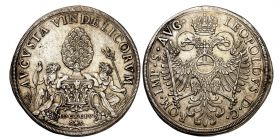 Augsburg, Stadt - 1694 - Flußgötter - Taler - ss
