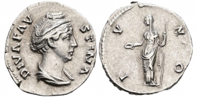 Römisches Kaiserreich - 141 - Faustina Major (141) - Denar - vz