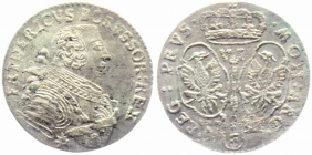 Preussen - 1753 E - Friedrich II. (1740-1786) - 6 Gröscher - vz