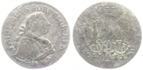 Preussen - 1753 E - Friedrich II. (1740-1786) - 6 Gröscher - s-ss