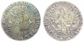Preussen - 1774 E - Friedrich II., der Große (1740-1786) - 6 Gröscher - ss