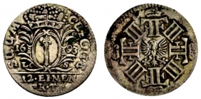 Preussen - 1693 LCS - Friedrich III. (1688-1701) - 1/12 Reichstaler - ss