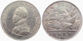 Preussen - 1818 A - Friedrich Wilhelm III. (1797-1840) - Taler - f.vz