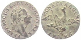 Preussen - 1786 B - Friedrich II. (1740-1786) - 3 Kreuzer - ss-vz