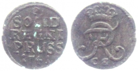 Preussen - 1741 CS - Friedrich II. (1740-1786) - 1 Schilling - ss-vz