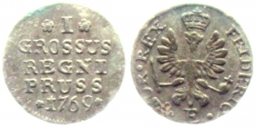 Preussen - 1769 E - Friedrich II., der Große (1740-1786) - 1 Gröschel - vz