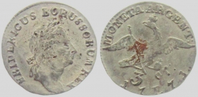 Preussen - 1771 E - Friedrich II., der Große (1740-1786) - 3 Gröscher - f.vz