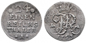 Preussen - 1753 A - Friedrich II. (1740-1786) - 1/24 Taler - s-ss