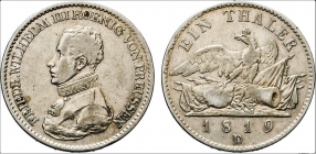 Preussen - 1819 D - Friedrich Wilhelm III. (1797-1840) - Taler - ss+