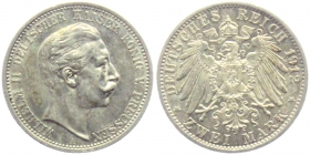 Preussen - J 102 - 1912 A - Kaiser Wilhelm II. (1888-1918) - 2 Mark - vz