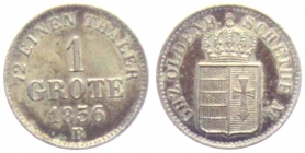Oldenburg - 1856 B - Nikolaus Friedrich Peter (1853-1900) - 1 Grot - vz-st